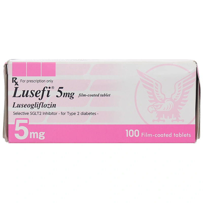 Lusefi 5mg trị đái tháo đường tuýp 2 (10 vỉ x 10 viên) 07/2026 ...