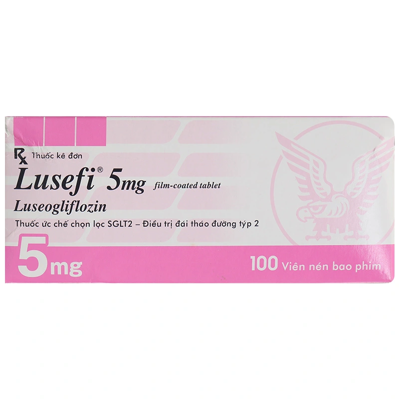 Lusefi 5mg trị đái tháo đường tuýp 2 (10 vỉ x 10 viên) 07/2026 ...