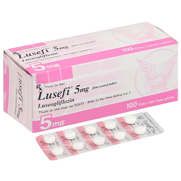 Lusefi 5mg trị đái tháo đường tuýp 2
