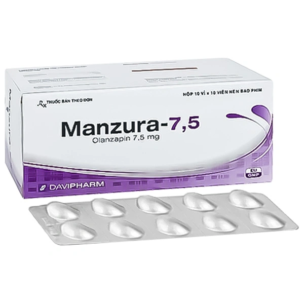 Manzura-7,5 điều trị tâm thần phân liệt