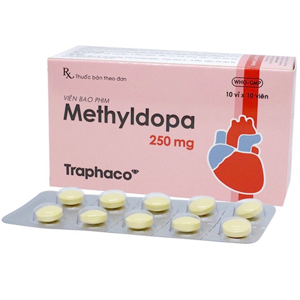 Methyldopa Traphaco 250mg điều trị tăng huyết áp