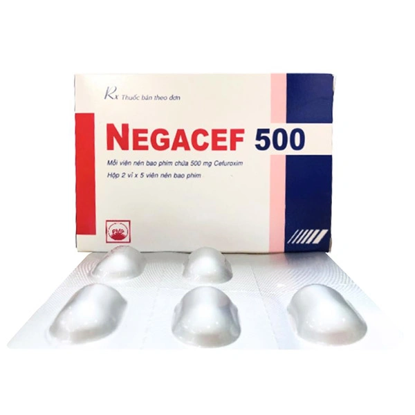 Negacef 500 điều trị nhiễm khuẩn nhẹ đến vừa