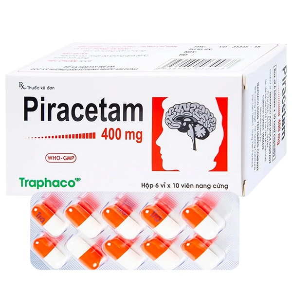 Piracetam Traphaco 400mg điều trị triệu chứng chóng mặt