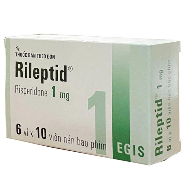 Rileptid 1mg điều trị tâm thần phân liệt cả thể cấp tính và mạn tính