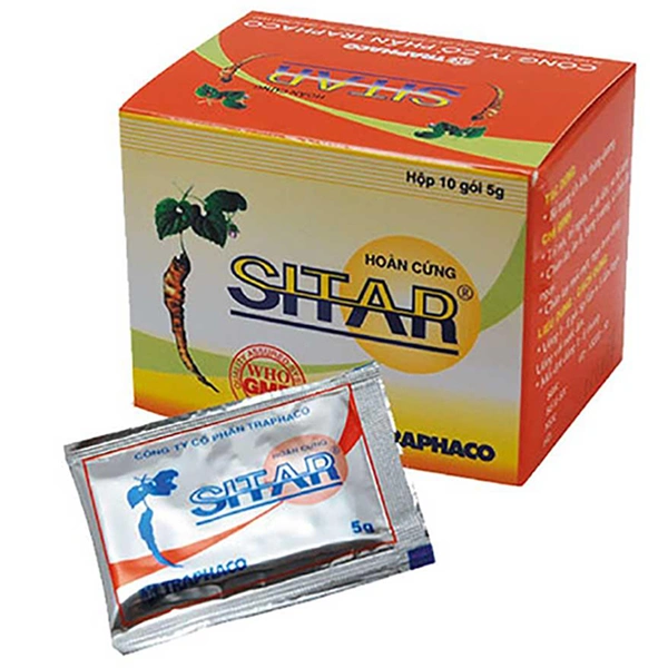 Viên hoàn cứng Sitar trị trĩ nội, trĩ ngoại, sa dạ dày, sa tử cung