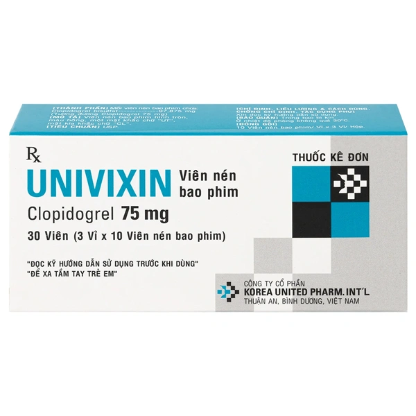 Univixin 75mg giảm các biến cố do xơ vữa động mạch