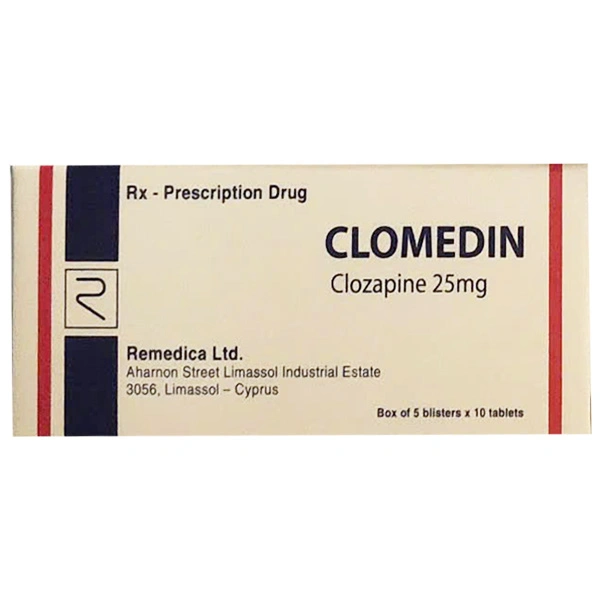 Clomedin Tablets 25mg điều trị tâm thần phân liệt