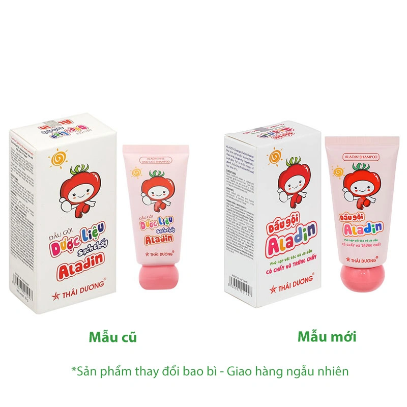 Dầu gội dược liệu Aladin điều trị chấy, loại bỏ trứng chấy - 