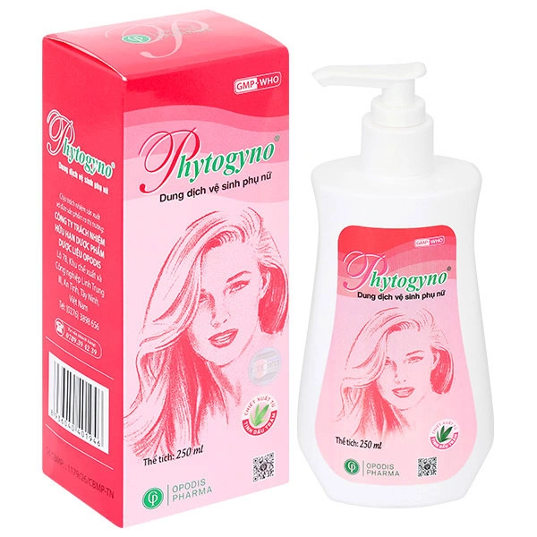 Dung dịch vệ sinh phụ nữ Phytogyno ngừa viêm âm đạo, khử mùi chai