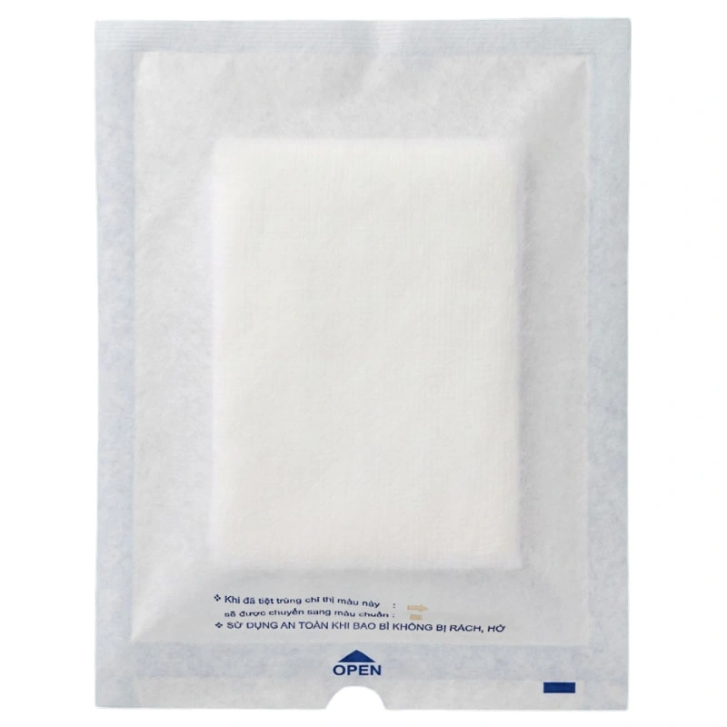 Gạc y tế Bông Bạch Tuyết (6cm x 10cm x 8 lớp) gói 10 miếng - 1