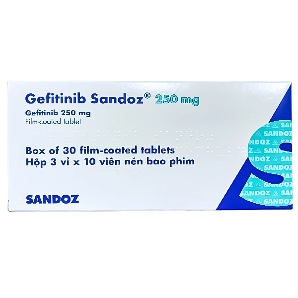 Gefitinib 250mg trị ung thư phổi