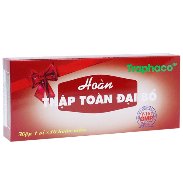 Hoàn thập toàn đại bổ ôn bổ khí huyết