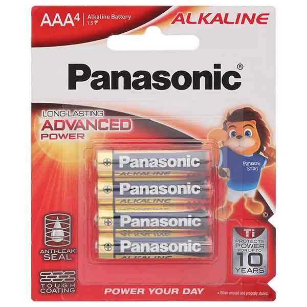Pin Panasonic Alkaline AAA LR03T/4BPKV