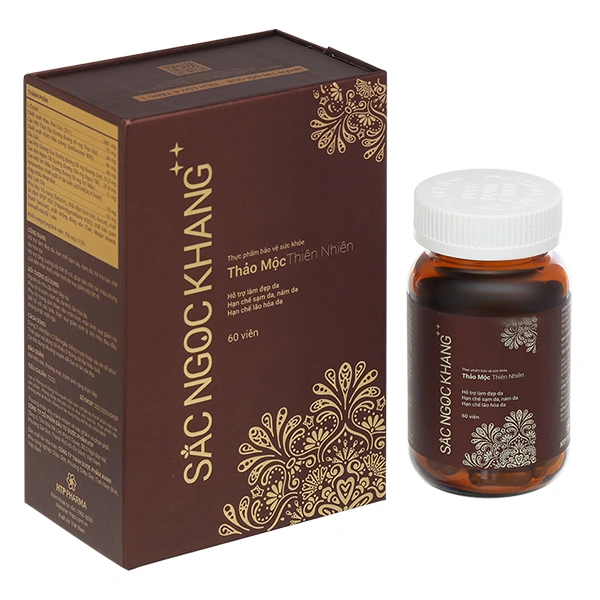 Sắc Ngọc Khang++ hạn chế lão hóa, giảm nám