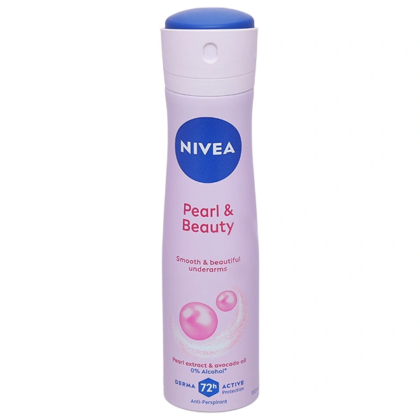 Xịt khử mùi Nivea Pearl & Beauty khử mùi, ngăn mồ hôi 72h