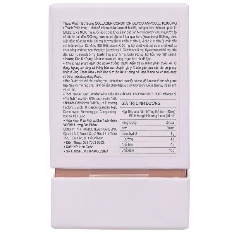 Thực phẩm bổ sung Collagen Condition Beyou Ampoule 10.000mg - 10