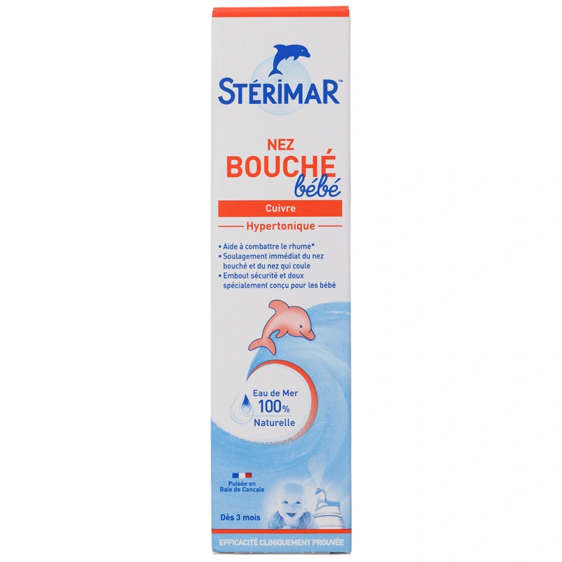 Dung dịch xịt mũi baby STERIMAR Blocked Nose Hygiene giảm nghẹt mũi cho bé chai 50ml - 2
