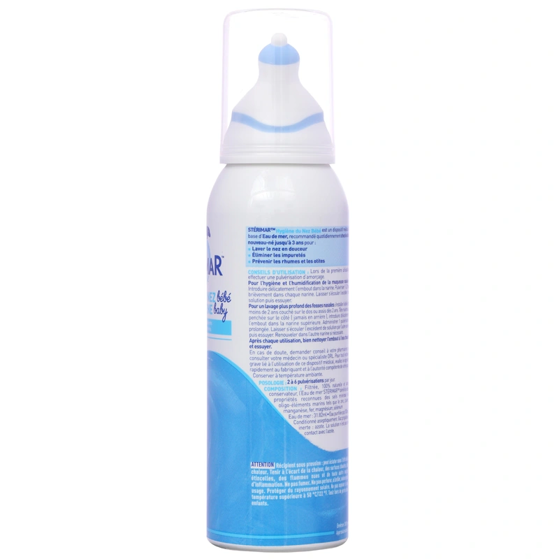 Dung dịch xịt mũi baby STERIMAR Nose Hygiene làm sạch mũi cho trẻ chai 100ml - 7