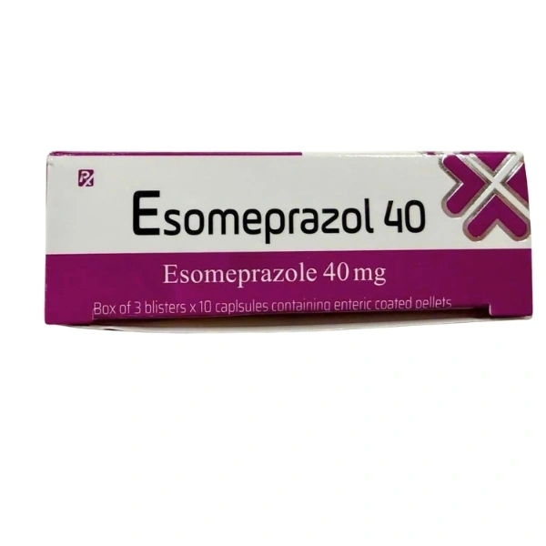 Esomeprazol 40-HV điều trị trào ngược dạ dày, thực quản (3 vỉ x 10 viên) - 1