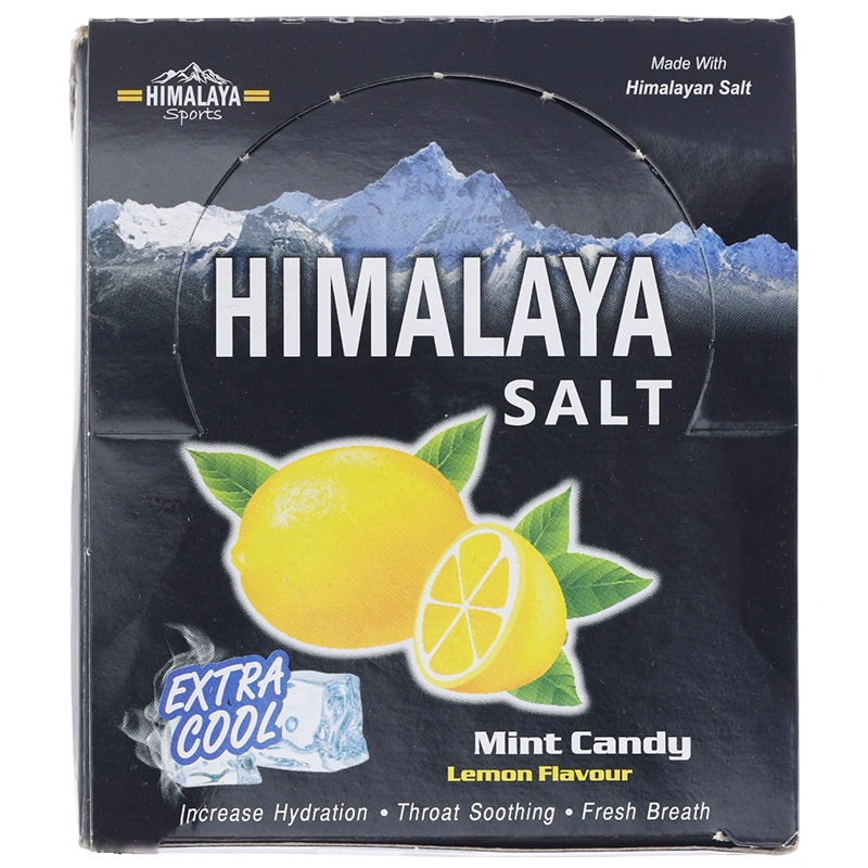 Kẹo Himalaya Salt Mint Lemon thông cổ, giảm ho (12 gói x 15g) - 2