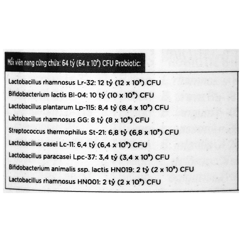 Life-Space Double Strength Probiotic bổ sung lợi khuẩn Lọ 30 viên - 5
