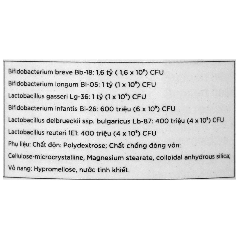 Life-Space Double Strength Probiotic bổ sung lợi khuẩn Lọ 30 viên - 6