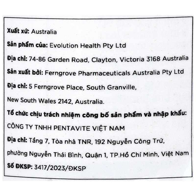 Life-Space Probiotic for 60+ Years tăng cường miễn dịch cho người cao tuổi Lọ 60 viên - 8