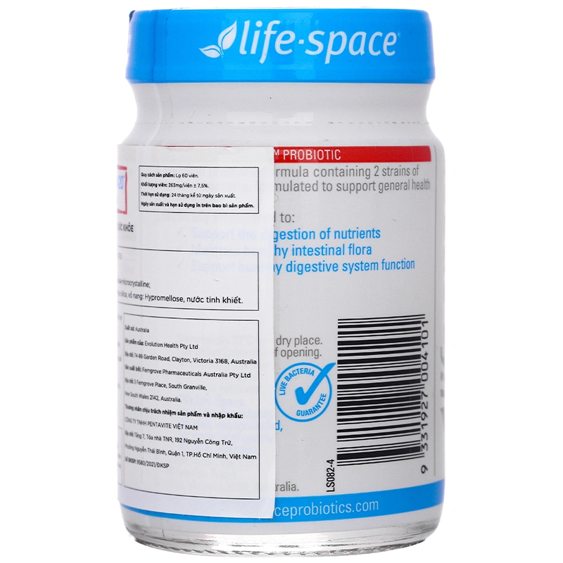 Life-Space Shape B420 Probiotic bổ sung lợi khuẩn Lọ 60 viên - 1