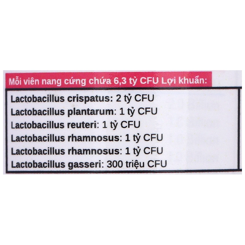 Life-Space Women's Microflora Probiotic tăng cường sinh lý nữ Lọ 60 viên - 6