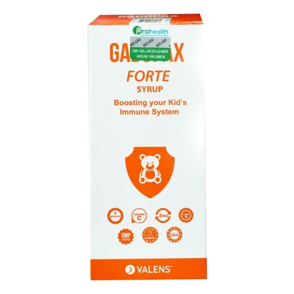Siro GADOPAX FORTE tăng cường sức đề kháng 100ml - 1