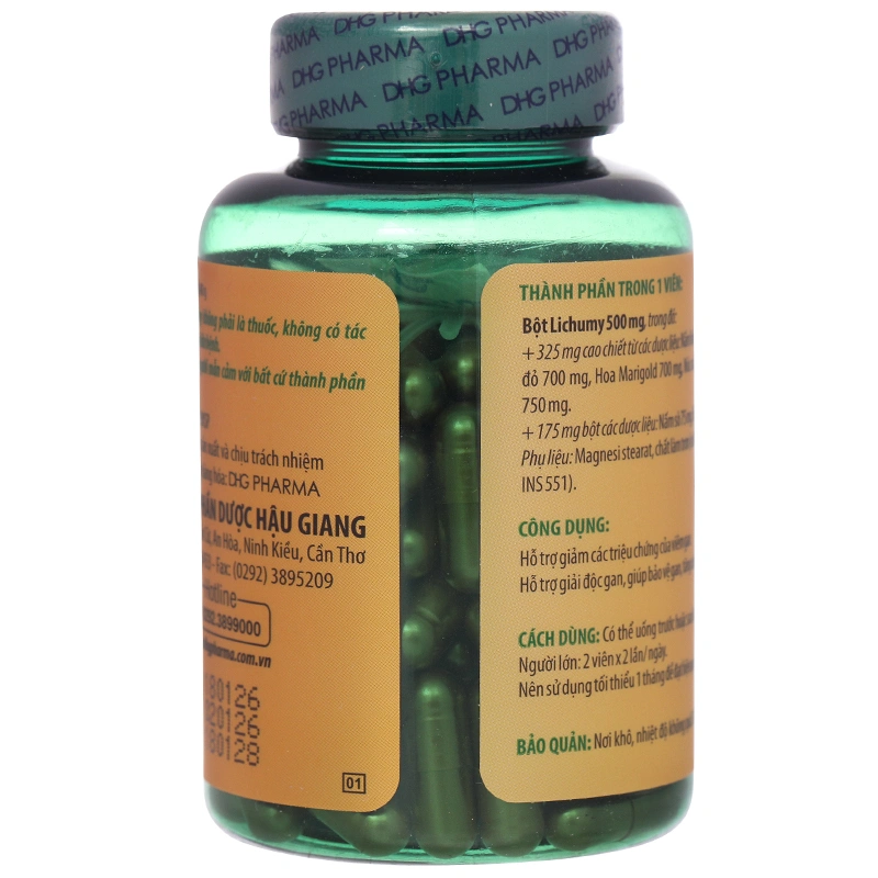 NATURENZ GOLD hỗ trợ hạ men gan, mát gan, nhuận tràng chai 100 viên - 10