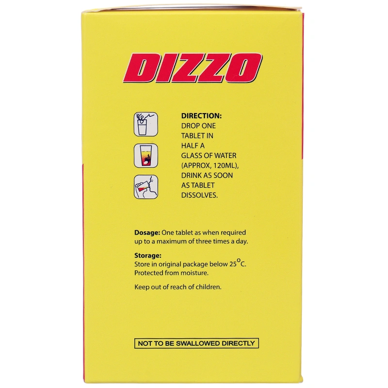 Dizzo Effervescent hộp 48 viên - 4