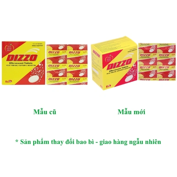 Dizzo Effervescent hộp 48 viên - 