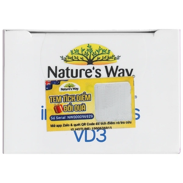 Combo 2 hộp Thực phẩm bảo vệ sức khỏe Nature's Way Kids Smart Infant Drops VD3 13ml - 6