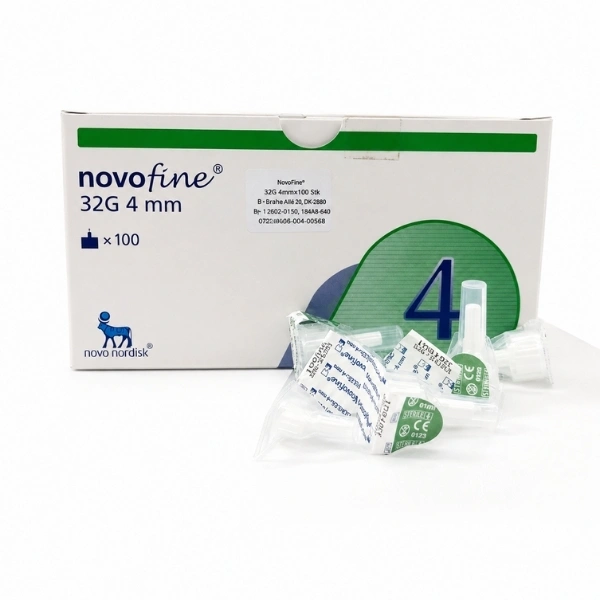 Đầu kim tiêm insulin Novofine 32G x 4mm Hộp 100 cái - 1