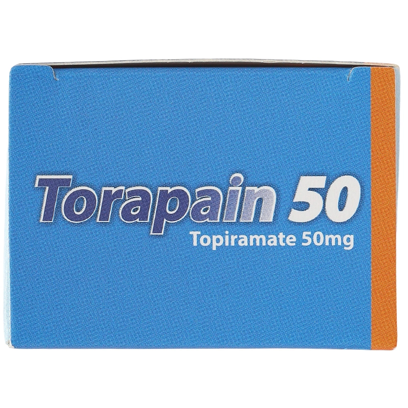 Torapain 50mg H/60V điều trị động kinh cục bộ, dự phòng đau nửa đầu hộp 60 viên - 3