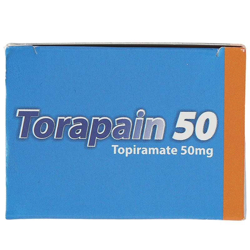 Torapain 50mg H/60V điều trị động kinh cục bộ, dự phòng đau nửa đầu hộp 60 viên - 4