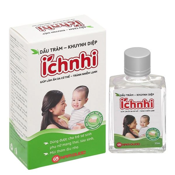 Dầu tràm – khuynh diệp Ích Nhi 30 ml