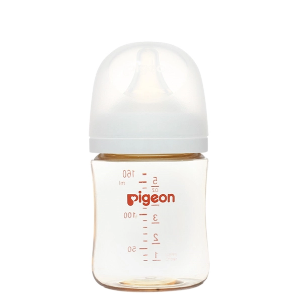 Bình sữa cổ rộng Pigeon Softouch Plus WN3