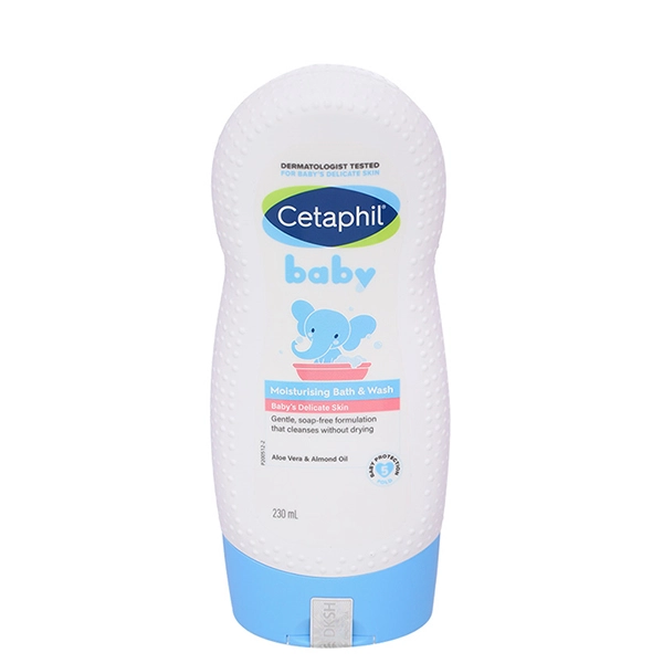 Sữa tắm cho bé Cetaphil Baby Moisturizing Bath & Wash - Giao bao bì ngẫu nhiên