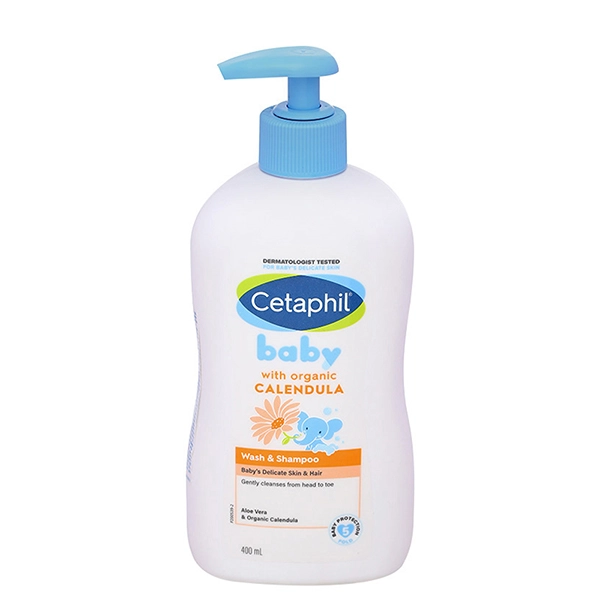 Sữa tắm & gội 2in1 cho bé Cetaphil Baby - Giao bao bì ngẫu nhiên