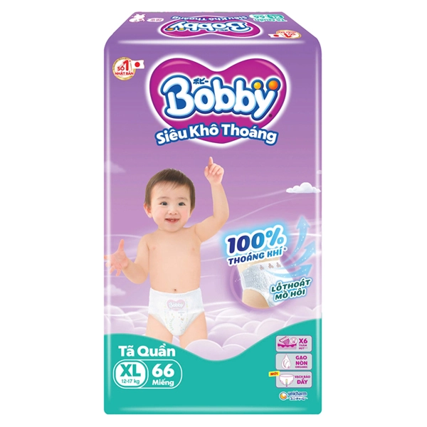 Tã quần Bobby size XL – Giao bao bì ngẫu nhiên