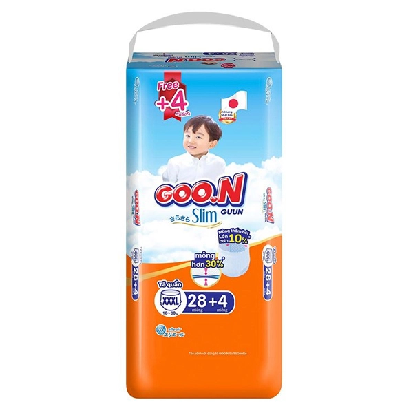 Tã quần GOO.N Slim size XXXL – Giao bao bì ngẫu nhiên