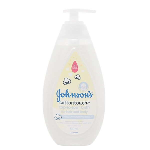 Sữa tắm & gội 2in1 cho bé Johnson's Baby Cotton Touch