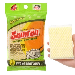 Miếng rửa chén Samran không trầy xước
