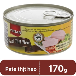 Pate Vissan thịt heo hộp 170g
