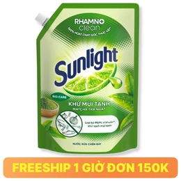 Nước rửa chén Sunlight Matcha 1.9L