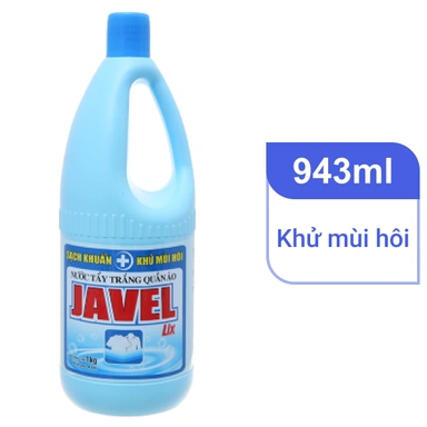Nước tẩy vải trắng Lix Javel 943ml