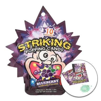 Kẹo nổ Striking hương việt quất 15g