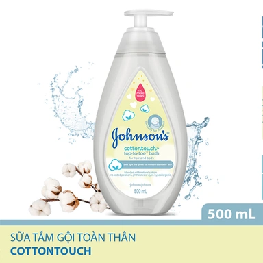 Tắm gội Johnson's mềm mại 500ml